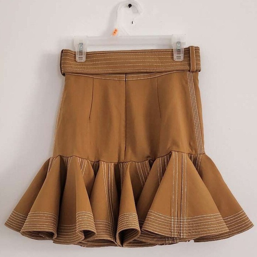 RARE! Zimmermann Ninety Six Zippy Safari Flip Skirt Size 0 XS - Picture 6 of 16